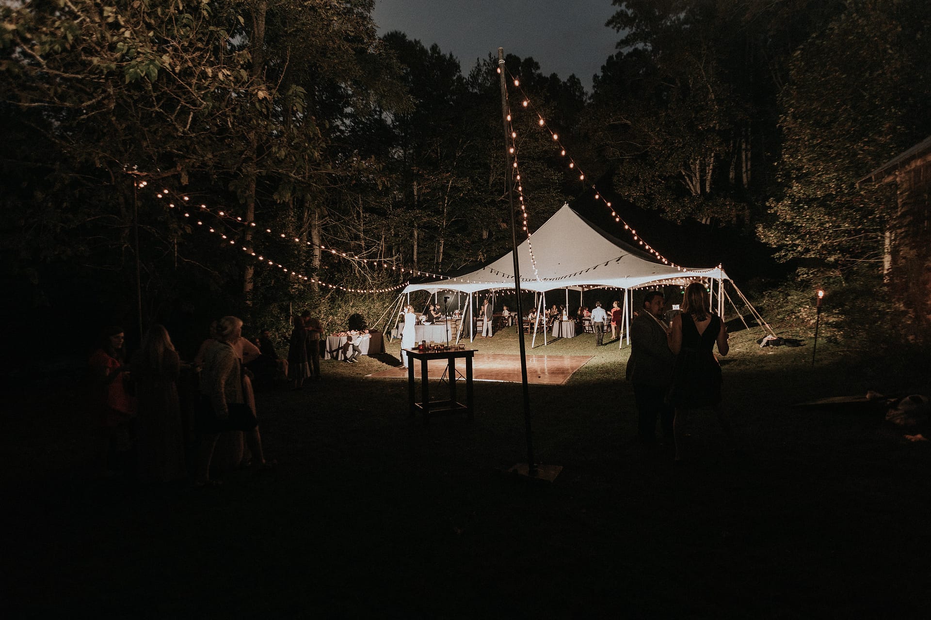 James and Natalia Adamson wedding at Big Butte Mountain Retreat with DJ P-LO