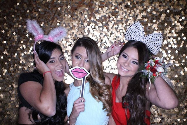Interactive event photo booth
